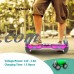 UL2272 Certified Bluetooth TOP LED6.5" Hoverboard Two Wheel Self Balancing Scooter Chrome BLUE   